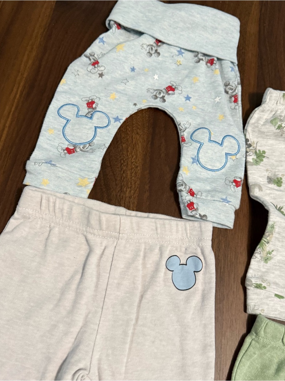Baby boy Mickey Mouse Disney pants bundle - Picture 4 of 5